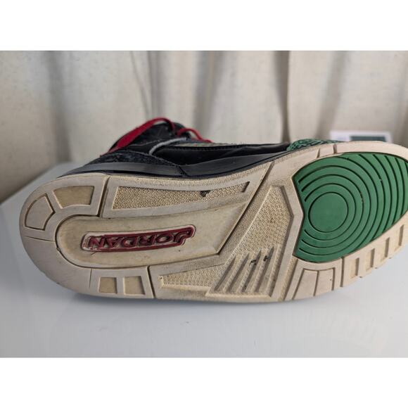 Nike Air Jordan Spizike OG Black Varsity Red Green Men's 315371-026 Size 8.5 - Picture 11 of 14